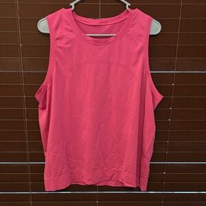 Lululemon Athletica Pink Tank Top relaxed fit